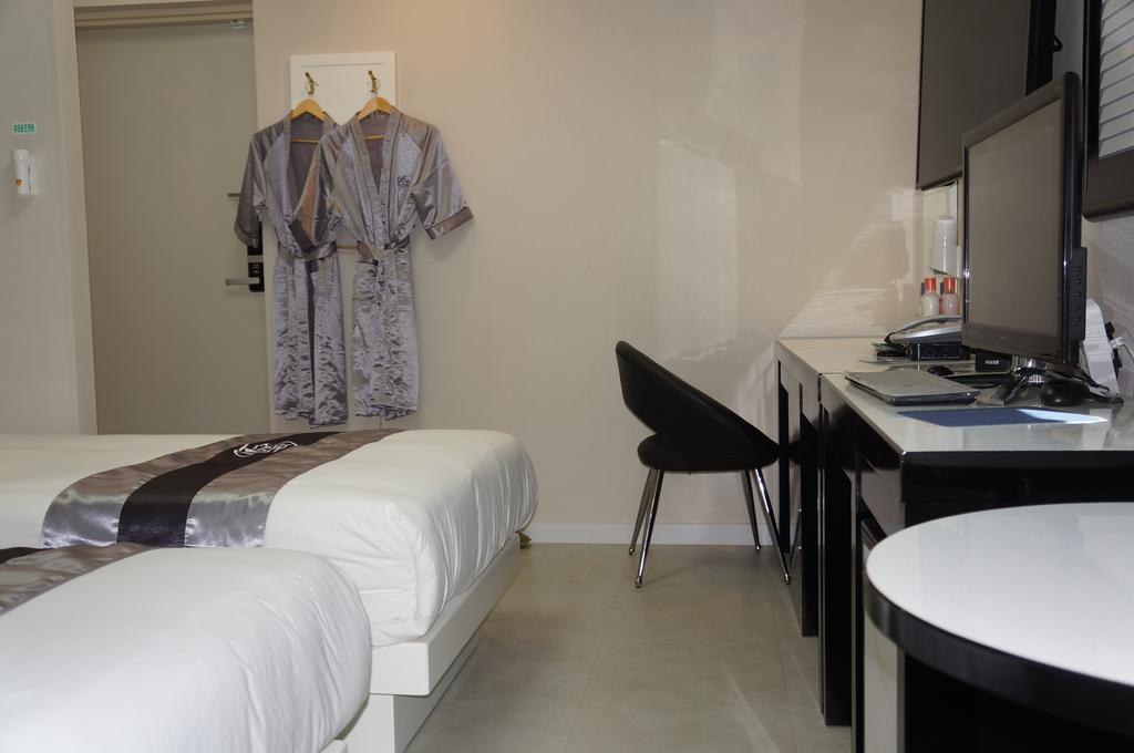 Novalus Tourist Hotel Szöul Szoba fotó